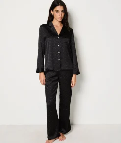 Best Sale Set cadeau pyjama et masque satiné Pyjamas 2 Et 3 Pièces
