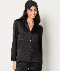 Best Sale Set cadeau pyjama et masque satiné Pyjamas 2 Et 3 Pièces