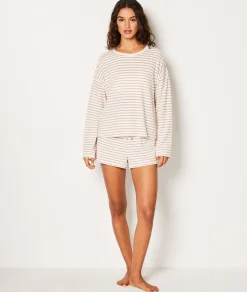 New Short de pyjama rayé Loungewear|Bas De Pyjama