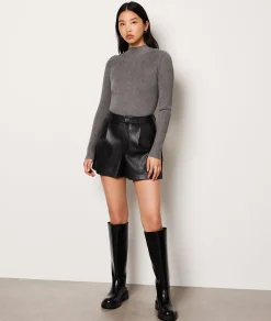 Fashion Short effet cuir Shorts