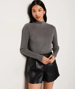 Fashion Short effet cuir Shorts