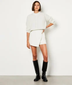Sale Short evasé matieré Shorts