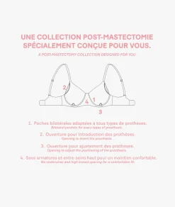 Best Sale Soutien-gorge post-mastectomie coques fines Triangles|Corbeilles