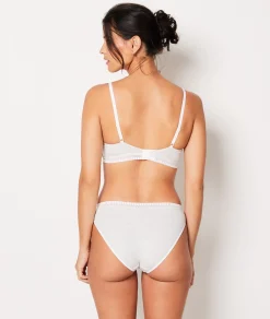 Best Soutien-gorge sans armatures coques fines en coton Triangles|Sans Armatures
