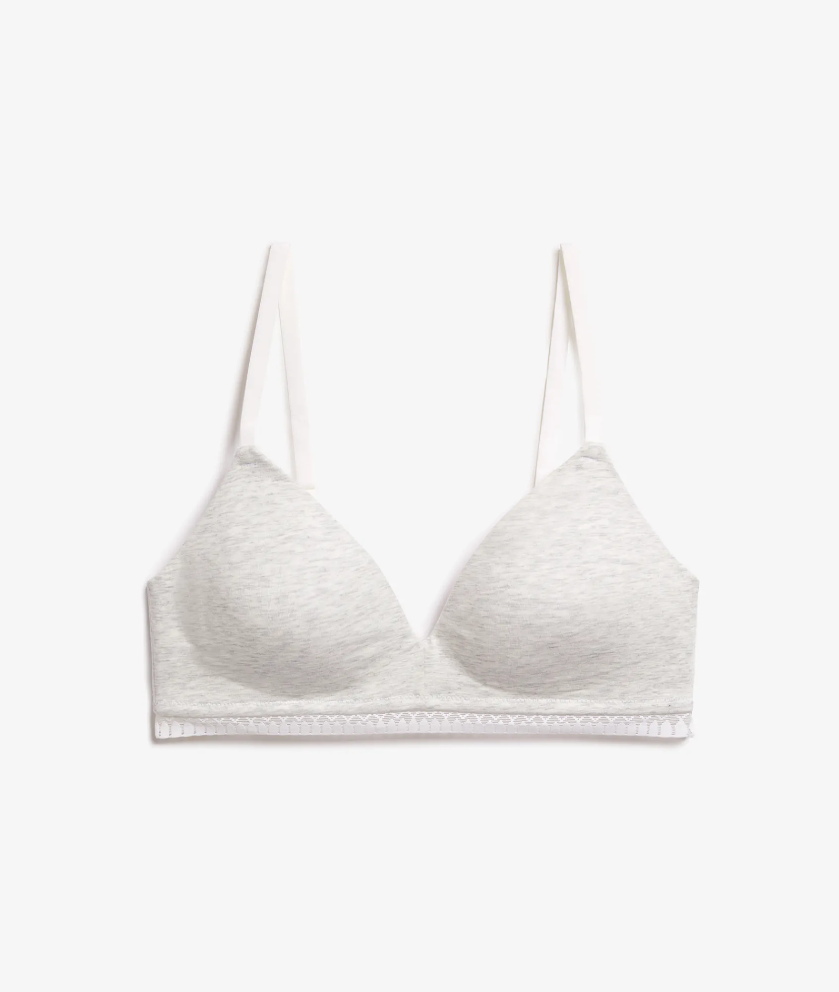 Best Soutien-gorge sans armatures coques fines en coton Triangles|Sans Armatures