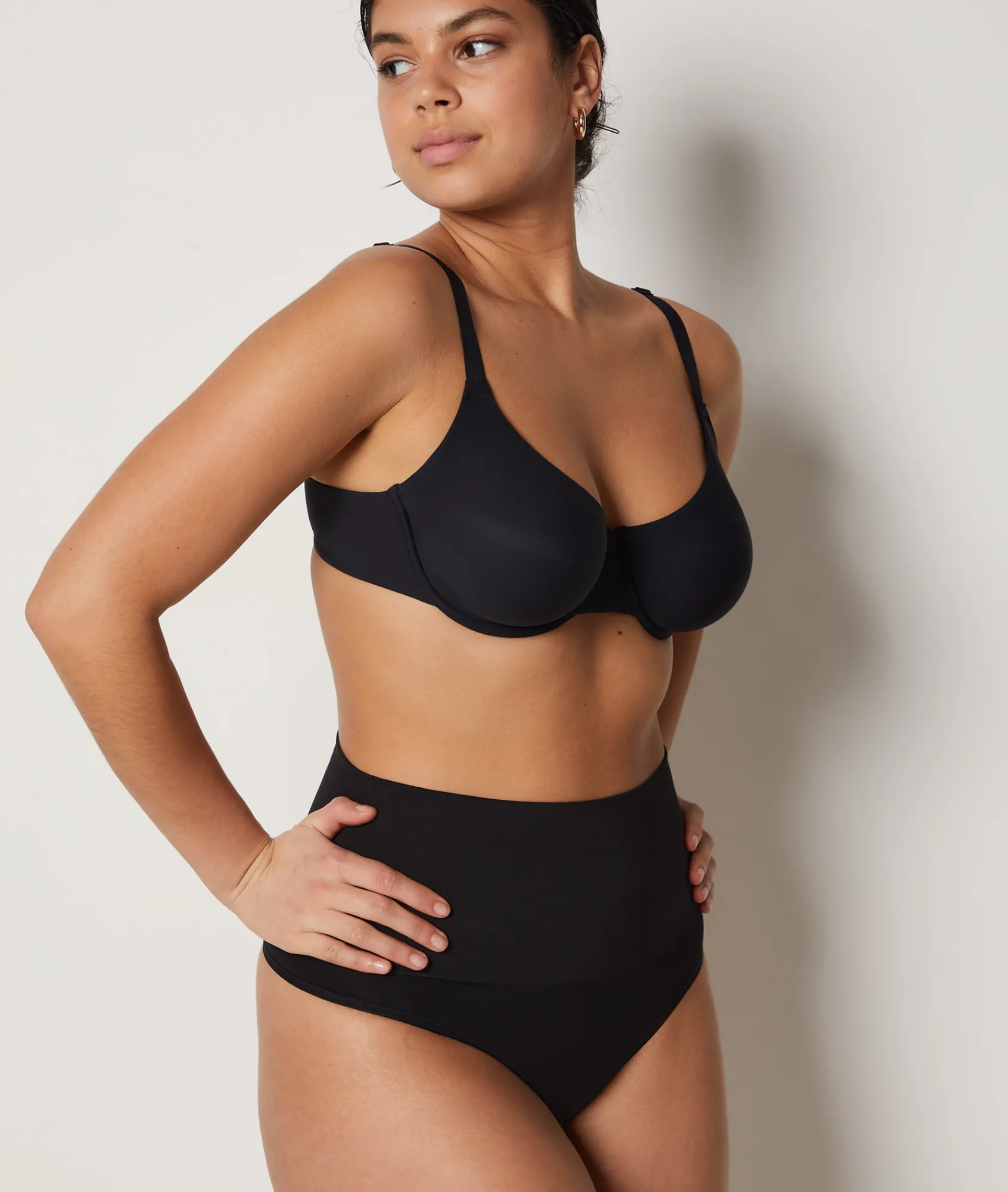 Discount String gainant taille haute - Maintien médium Culottes Taille Haute|Strings