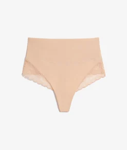 Clearance String lissant taille haute - maintien léger Culottes Taille Haute|Strings