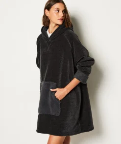 Best Sale Sweat avec capuche polaire Loungewear|Ponchos, Sweats & Vestes De Pyjama