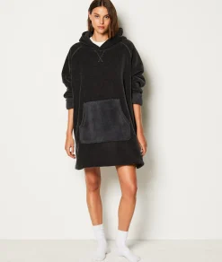Best Sale Sweat avec capuche polaire Loungewear|Ponchos, Sweats & Vestes De Pyjama