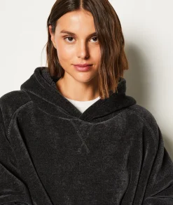 Best Sale Sweat avec capuche polaire Loungewear|Ponchos, Sweats & Vestes De Pyjama