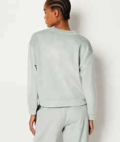 Best Sweat de pyjama côtelé Loungewear|Ponchos, Sweats & Vestes De Pyjama