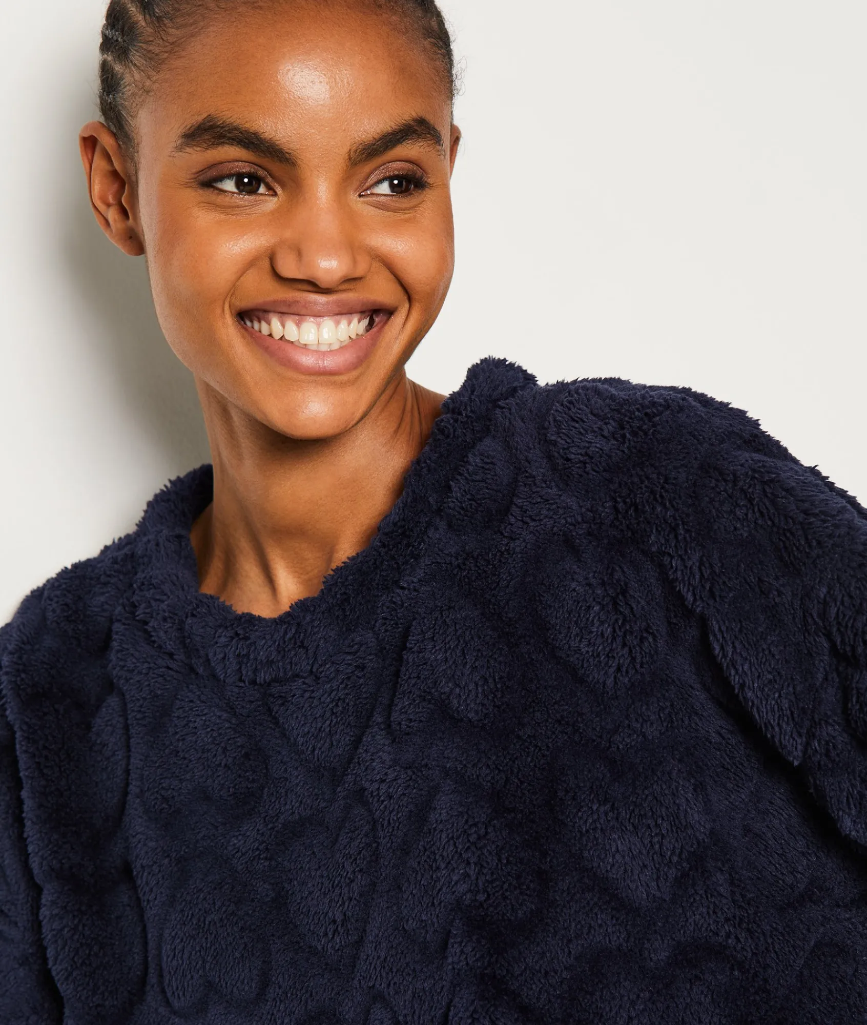 Cheap Sweat de pyjama polaire Ponchos, Sweats & Vestes De Pyjama|Hauts De Pyjama