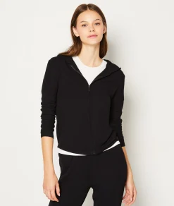 Discount Sweat de pyjama zip à capuche Loungewear|Ponchos, Sweats & Vestes De Pyjama