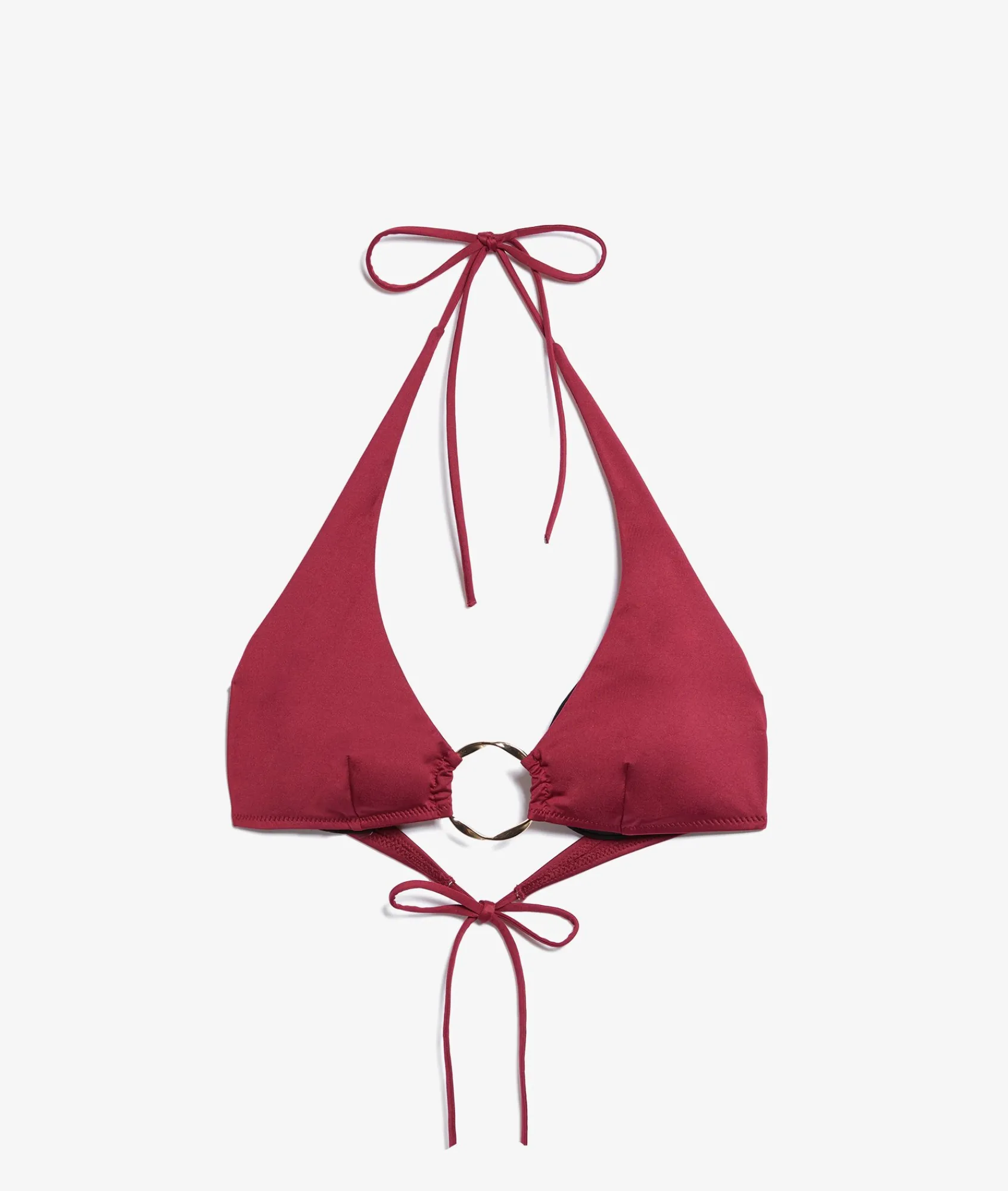 Outlet Triangle haut de maillot détail bijoux Triangles