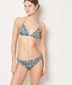 Discount Triangle haut de maillot fleuri Triangles