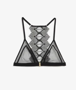 Best Triangle sans armatures en tulle dos dentelle Triangles|Sans Armatures