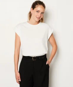 Hot T-shirt col rond 100% coton T-shirts Et Tops