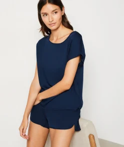 Cheap T-shirt de pyjama Hauts De Pyjama