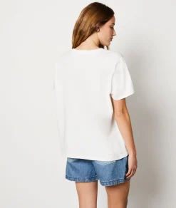 Discount T-shirt imprimé "Love is great adventure" en coton T-shirts Et Tops
