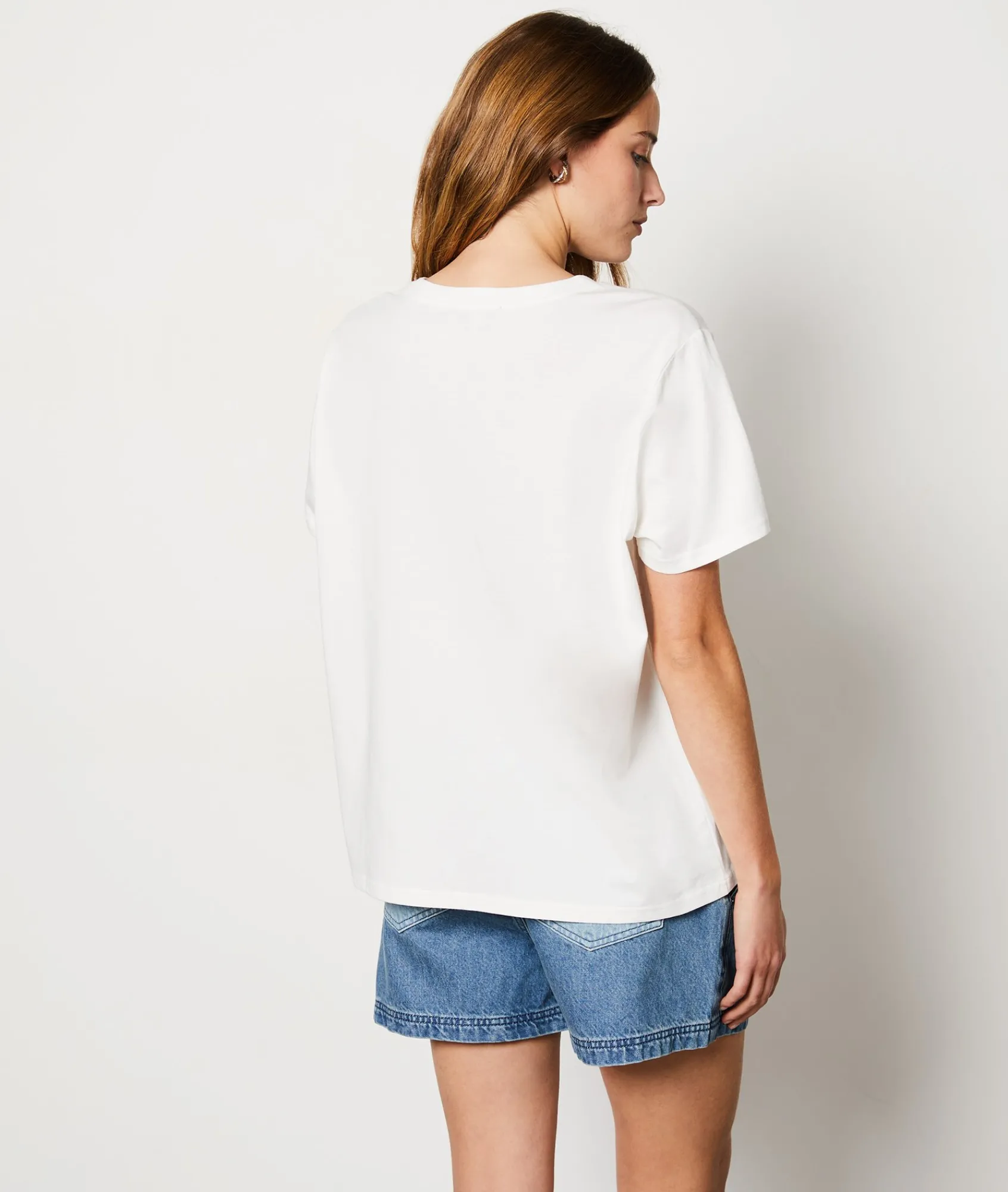 Discount T-shirt imprimé "Love is great adventure" en coton T-shirts Et Tops