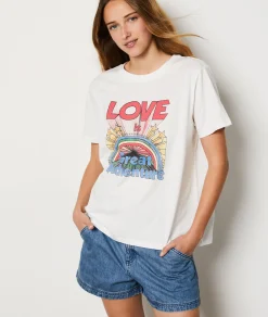 Discount T-shirt imprimé