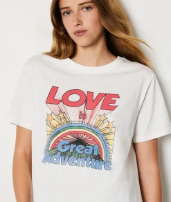 Discount T-shirt imprimé