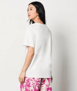 Cheap T-shirt imprimé "Nice" en coton T-shirts Et Tops