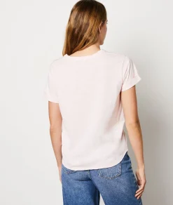 Discount T-shirt imprimé "Sunset hour" en coton T-shirts Et Tops