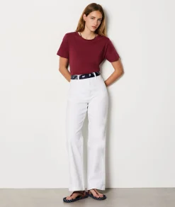 Hot T-shirt manches courtes 100% coton T-shirts Et Tops