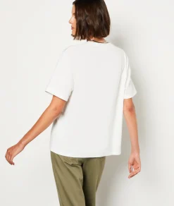 Flash Sale T-shirt manches courtes imprimé "Amour" en coton T-shirts Et Tops