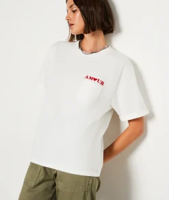 Flash Sale T-shirt manches courtes imprimé