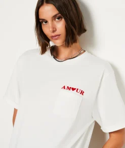 Flash Sale T-shirt manches courtes imprimé