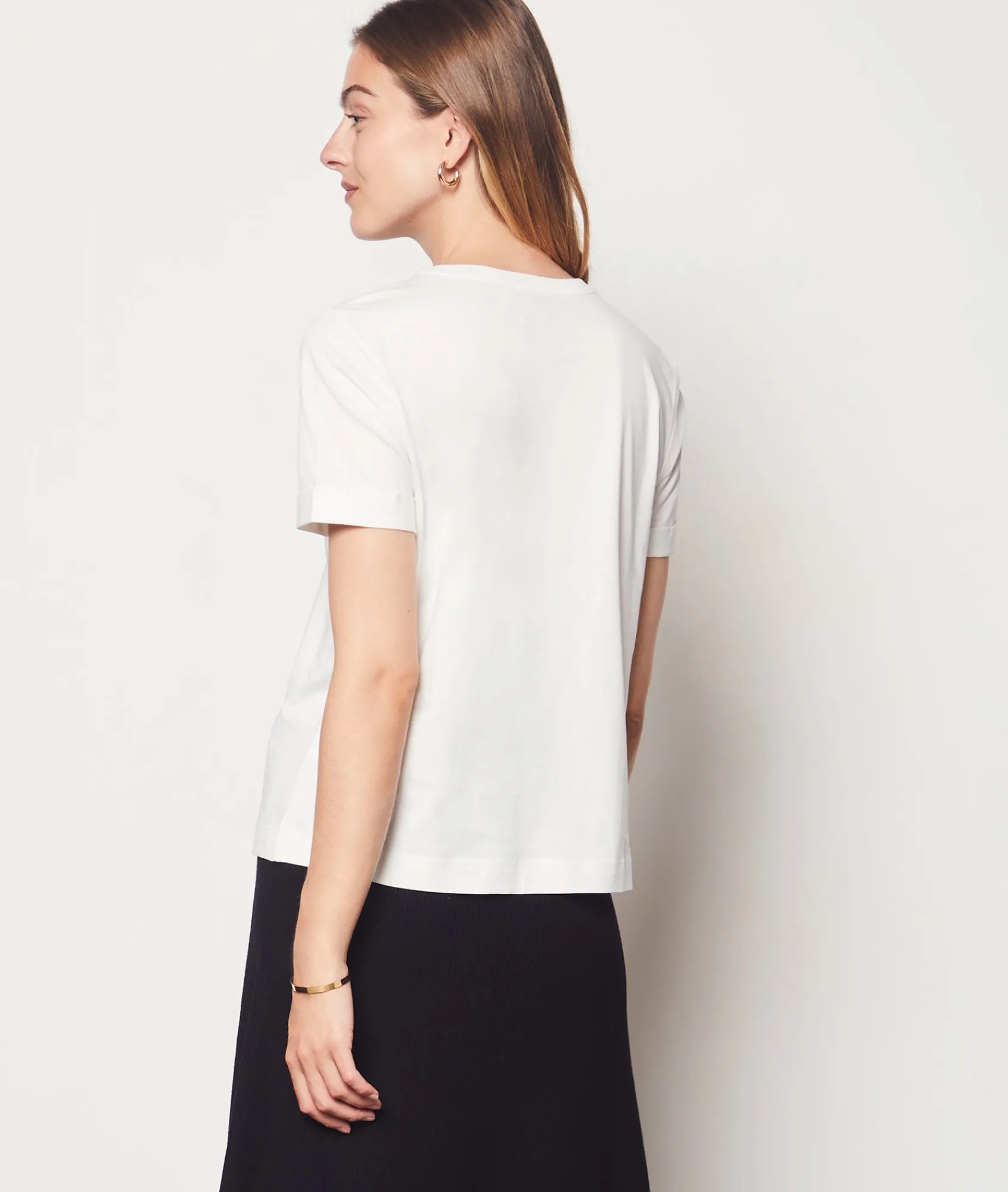Outlet T-shirt manches courtes imprimé "Wild" en sequins T-shirts Et Tops