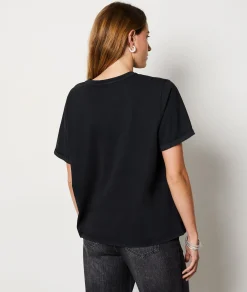 Cheap T-shirt manches courtes imprimé en coton T-shirts Et Tops