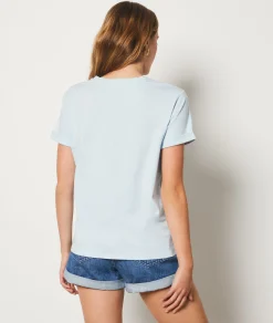 Cheap T-shirt manches courtes imprimé "City of love" T-shirts Et Tops