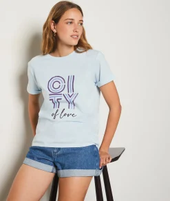 Cheap T-shirt manches courtes imprimé 