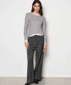 Shop T-Shirt manches longues côtélé T-shirts Et Tops