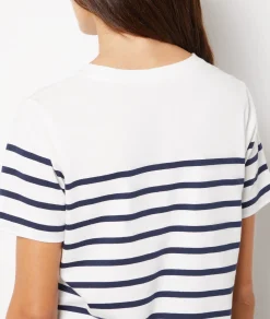 New T-shirt marinière 100% coton T-shirts Et Tops