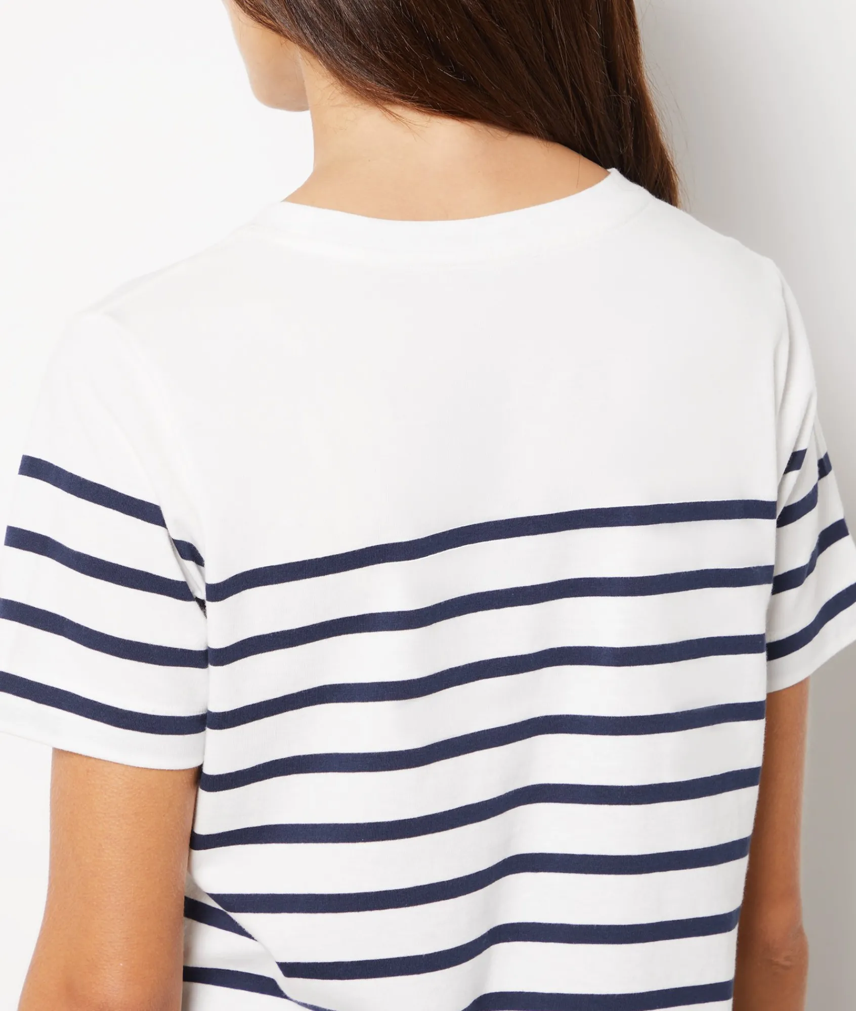 New T-shirt marinière 100% coton T-shirts Et Tops