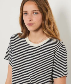 Sale T-shirt marinière manches courtes T-shirts Et Tops