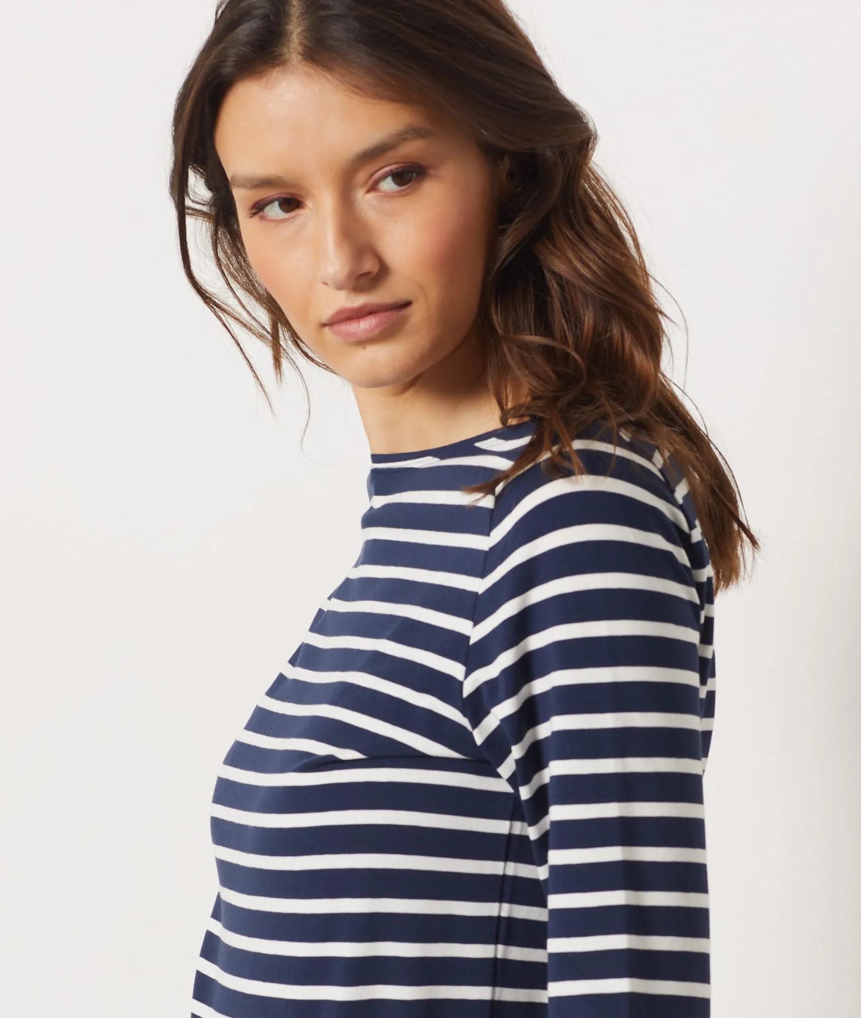 Discount T-shirt marinière manches longues T-shirts Et Tops