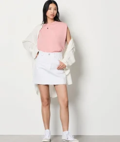 Hot T-shirt sans manches en coton T-shirts Et Tops