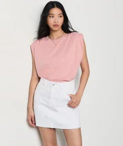 Hot T-shirt sans manches en coton T-shirts Et Tops