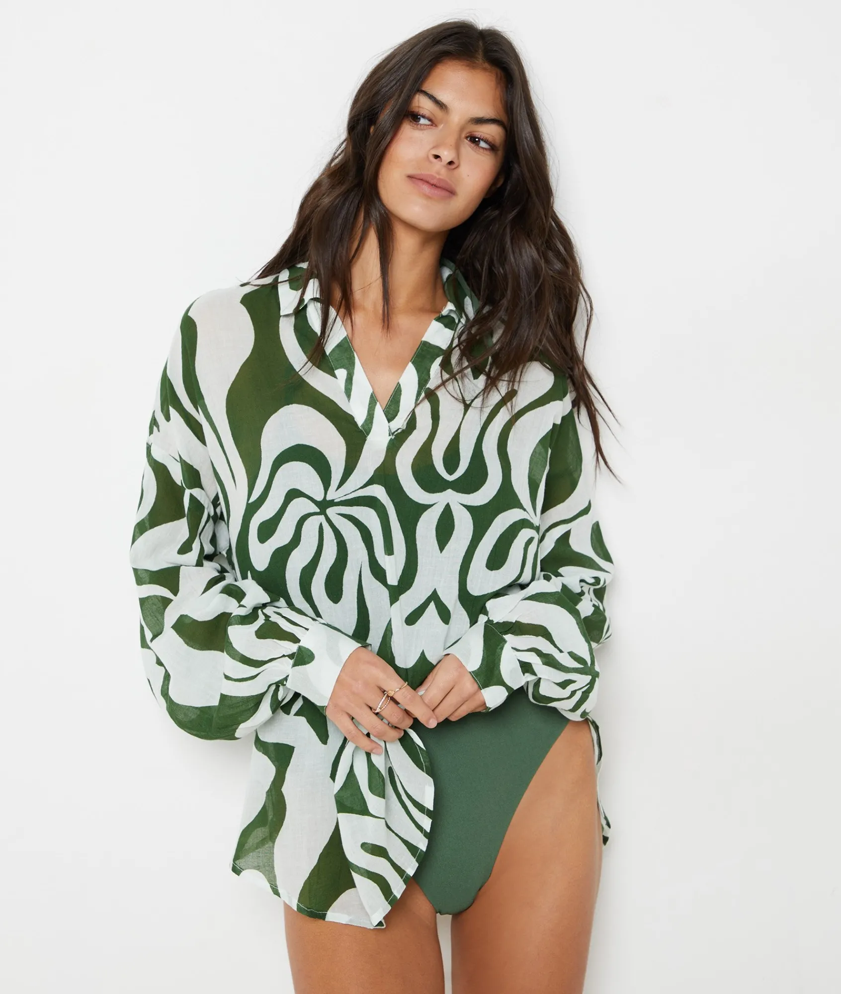 New Tunique courte à motif Tuniques Et Robes De Plage|Robes De Plage