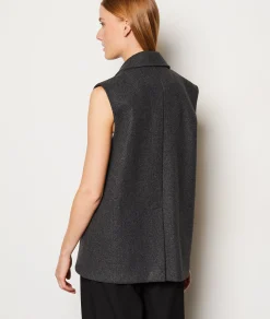 Fashion Veste sans manches Blazers